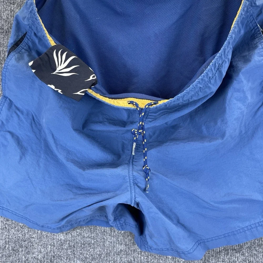 Nautica Swim Trunks Men's Large Blue Board Shorts‎ Beach Summer